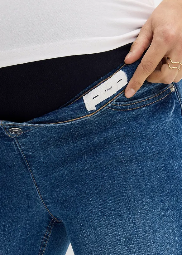 Jeans pr&eacute;maman con cotone biologico, straight, bonprix