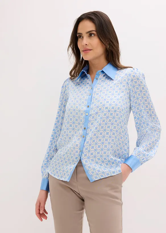 Camicetta in satin, bonprix