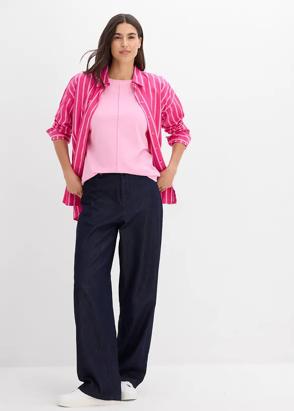 T-shirt in puro cotone, bonprix