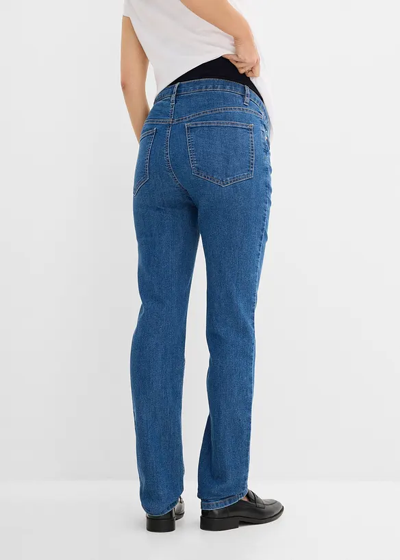 Jeans pr&eacute;maman con cotone biologico, straight, bonprix