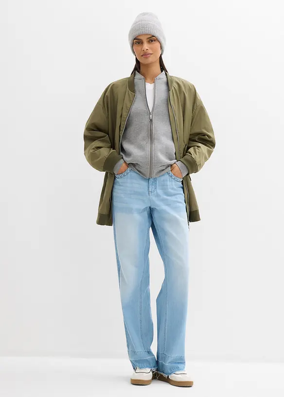 Bomber con maniche a palloncino, bonprix