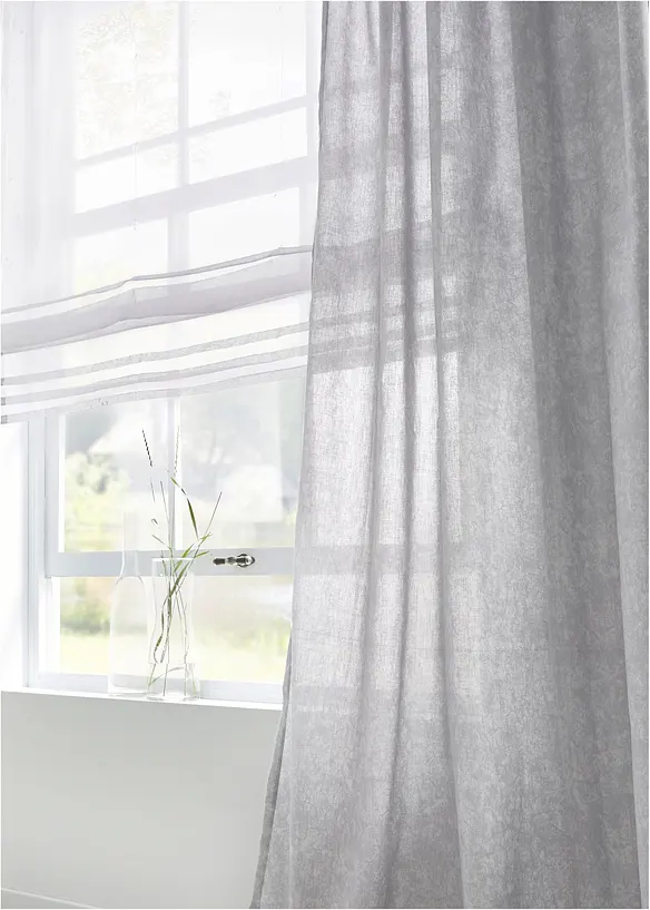 Tenda a pacchetto in voile leggero, bonprix