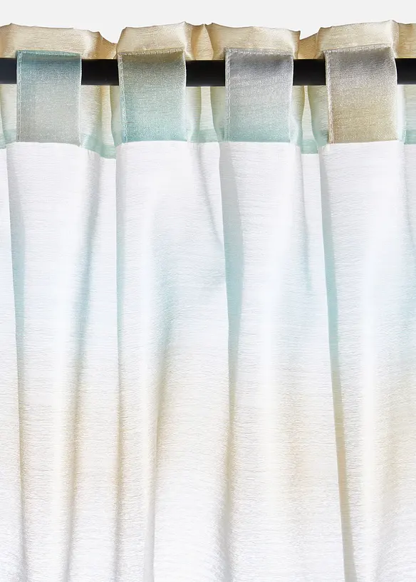 Tenda trasparente con effetto lucido (pacco da 1), bonprix