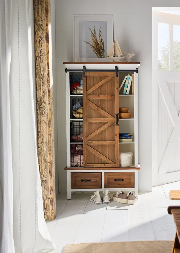 Tenda con righe tessute (pacco da 1), bonprix