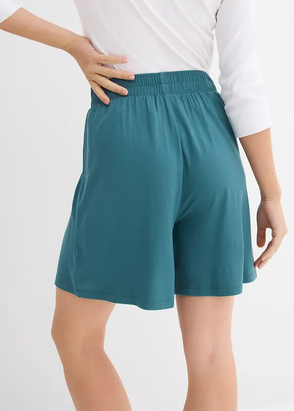 Shorts con elastico in vita in morbido misto viscosa, bonprix