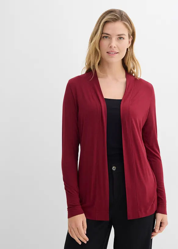 Cardigan in maglina di morbida viscosa, bonprix