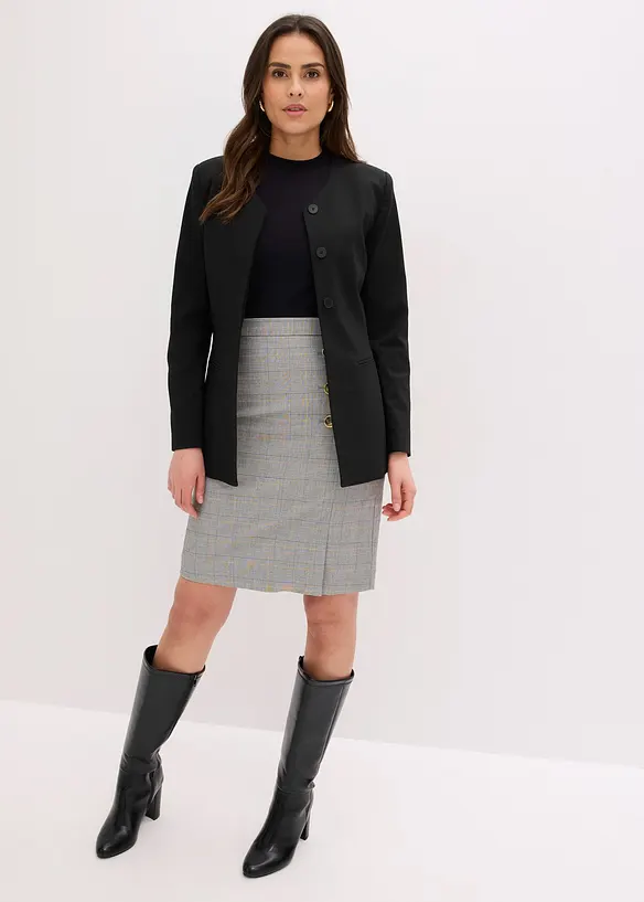 Gonna longuette in principe di Galles, bonprix