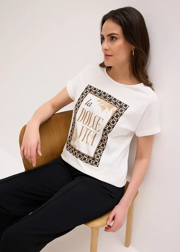 Maglia in puro cotone biologico, bonprix