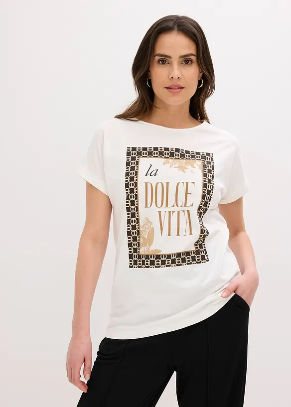 Maglia in puro cotone biologico, bonprix