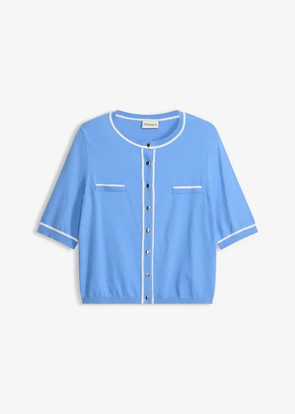 Cardigan in misto viscosa, bonprix