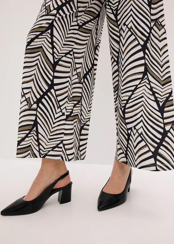 Pantaloni larghi in jersey, bonprix