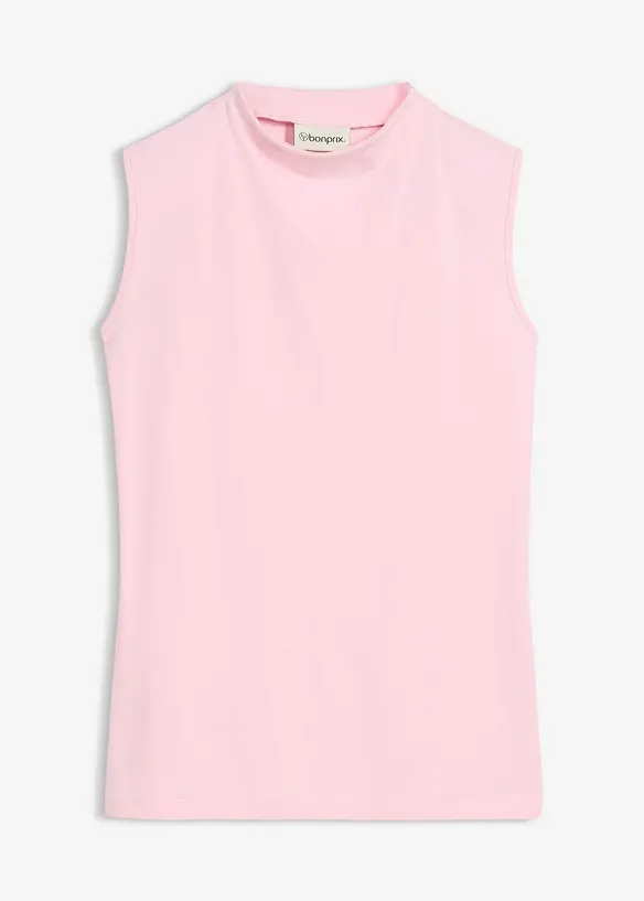 Top in misto cotone elasticizzato, bonprix