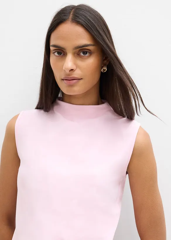 Top in misto cotone elasticizzato, bonprix