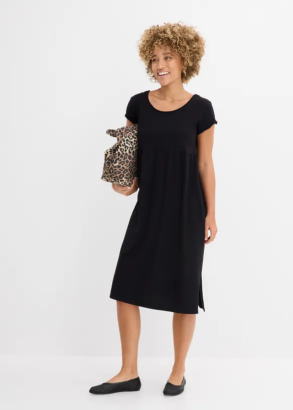 Abito midi in puro cotone biologico, bonprix