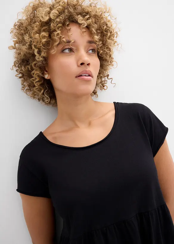 Abito midi in puro cotone biologico, bonprix