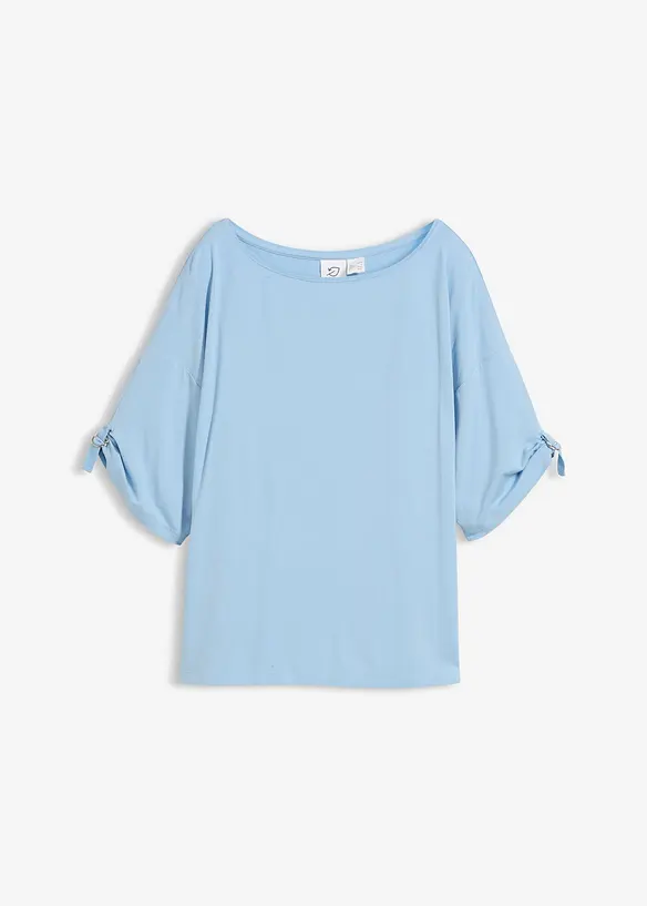 T-shirt con scollo a barca, bonprix