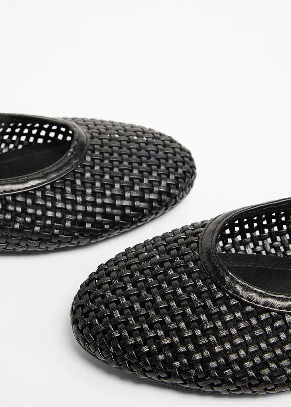 Ballerine in materiale morbido, bonprix