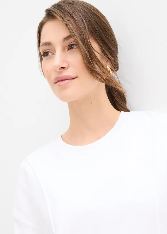 Maxi maglia in puro cotone biologico, bonprix