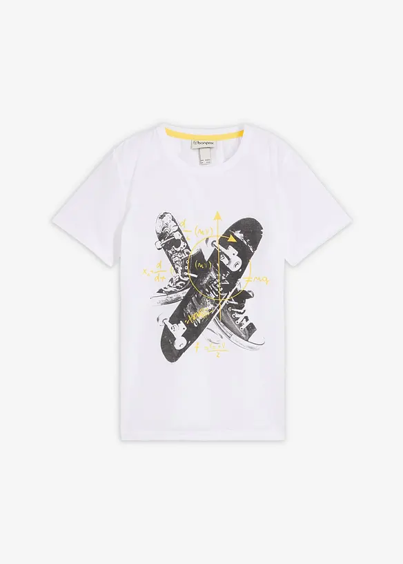 T-shirt con stampa stile skater, bonprix