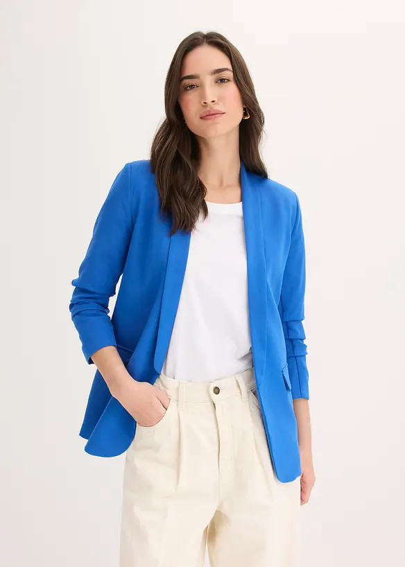 Blazer con arricciatura, bonprix