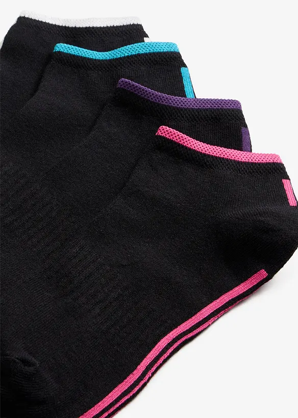 Calzini per sneakers con cotone biologico (pacco da 8 paia), bonprix