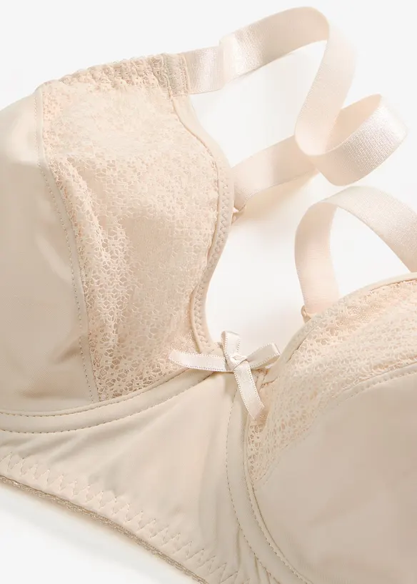 Reggiseno minimizer con mesh, bonprix