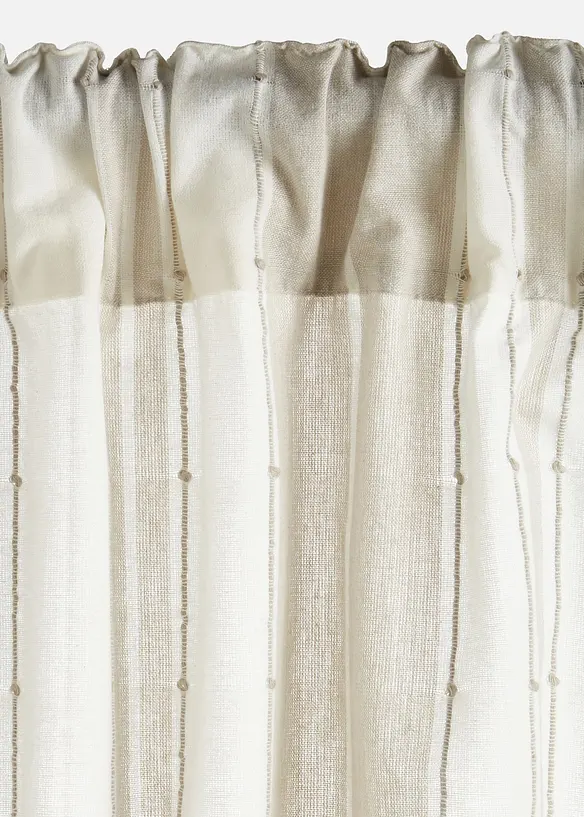 Tenda a righe in cotone biologico (pacco da 1), bonprix