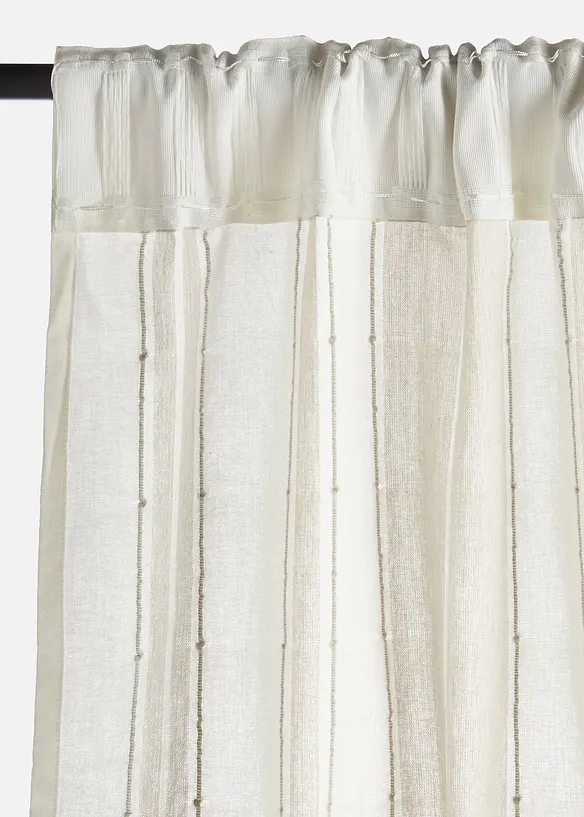 Tenda a righe in cotone biologico (pacco da 1), bonprix