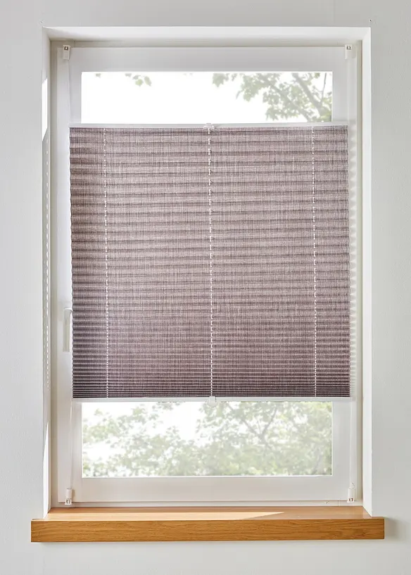 Tenda plissettata oscurante con motivo, bonprix