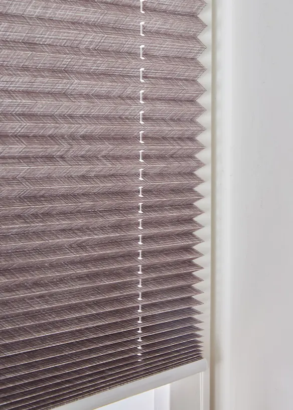 Tenda plissettata oscurante con motivo, bonprix