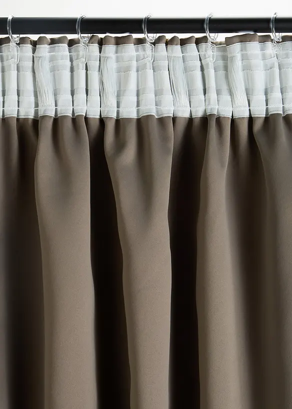 Tenda semioscurante con stampa lucida (pacco da 1), bonprix