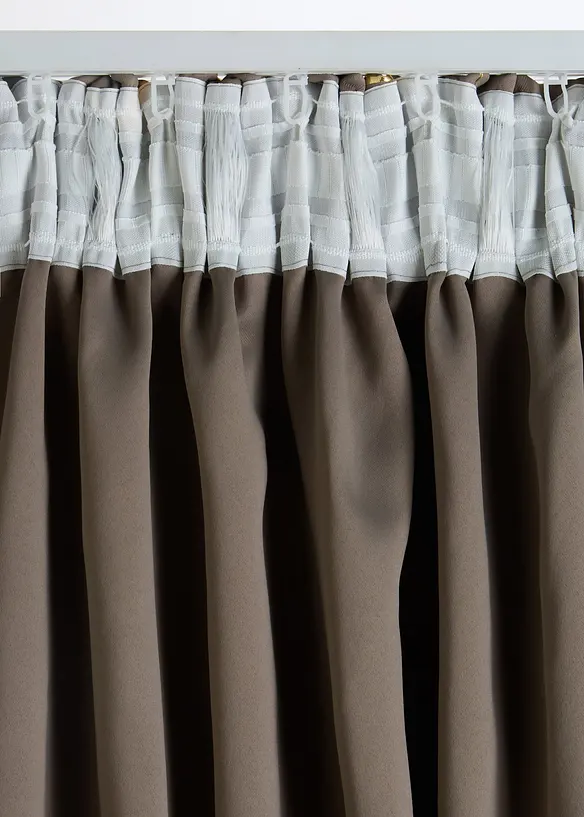 Tenda semioscurante con stampa lucida (pacco da 1), bonprix