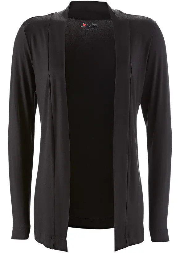 Cardigan in jersey di morbida viscosa, bonprix