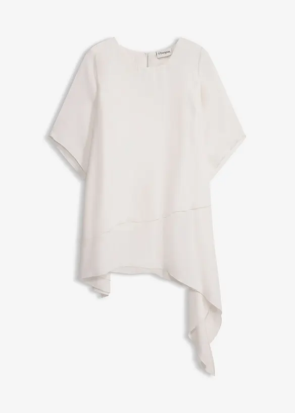 Blusa asimmetrica a pi&ugrave; veli, bonprix