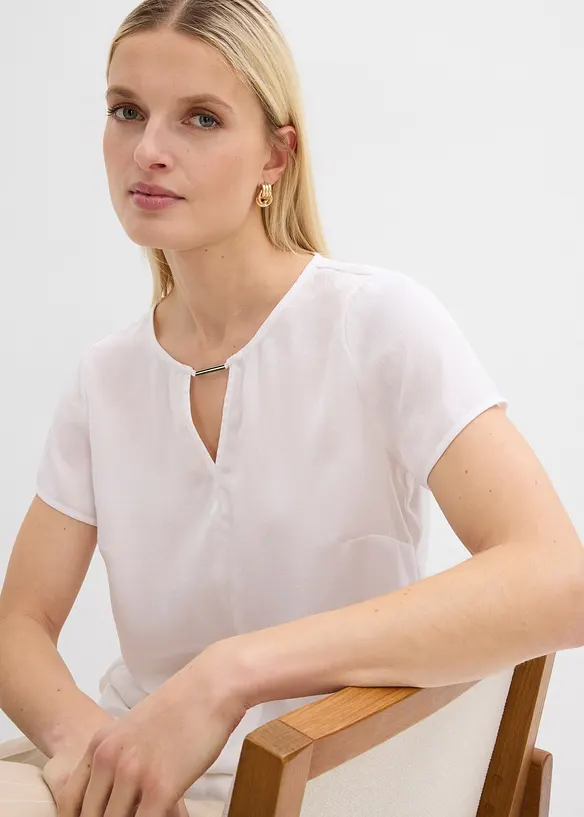 Tunica in satin fine, bonprix