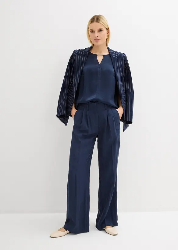 Tunica in satin fine, bonprix