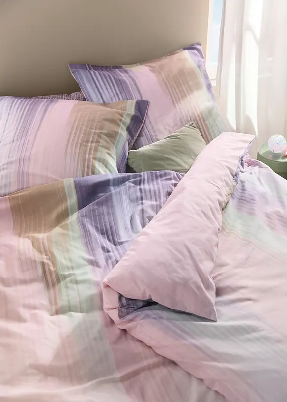 Biancheria da letto double-face in misto cotone, bonprix