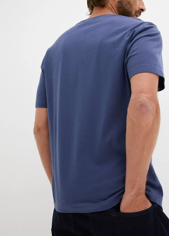 T-shirt in puro cotone biologico (pacco da 2), bonprix