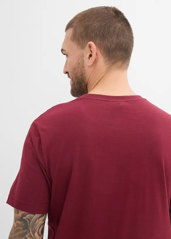 T-shirt in puro cotone biologico (pacco da 2), bonprix
