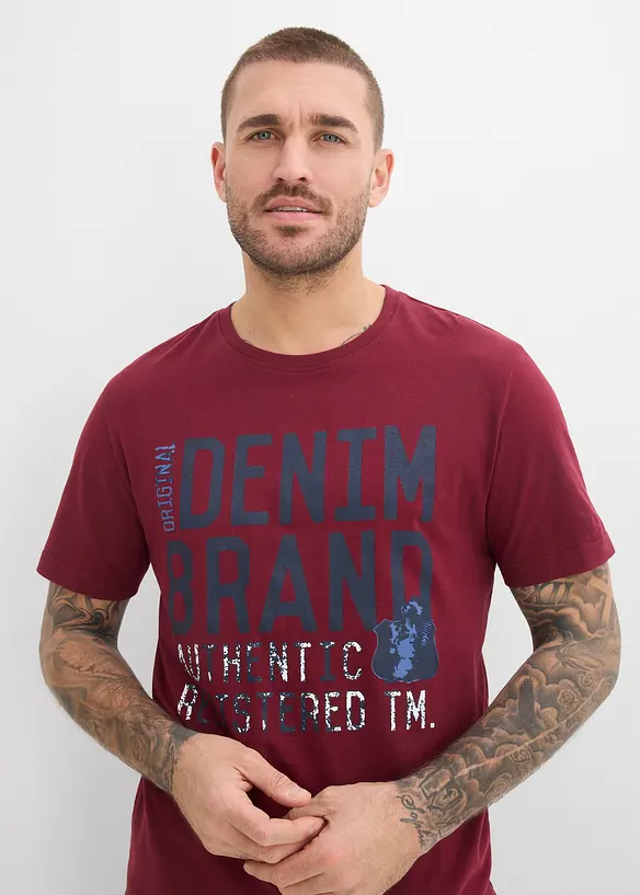 T-shirt in puro cotone biologico (pacco da 2), bonprix