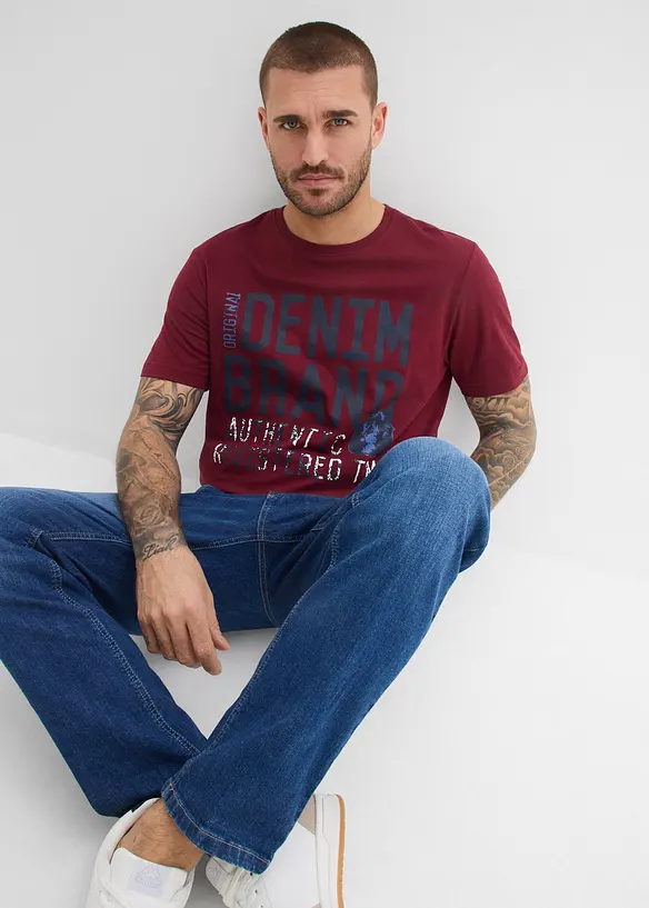 T-shirt in puro cotone biologico (pacco da 2), bonprix