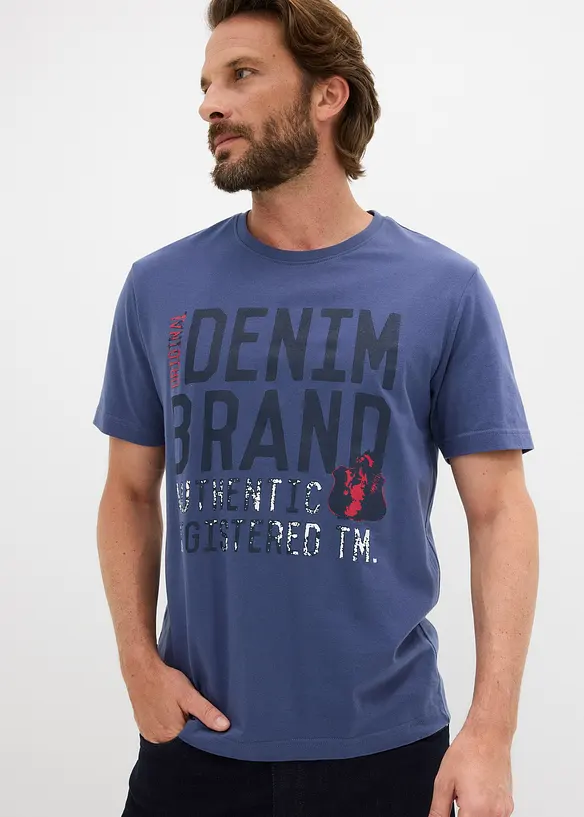 T-shirt in puro cotone biologico (pacco da 2), bonprix