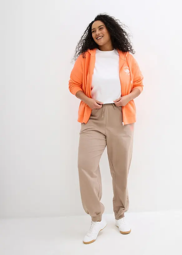 Maxi maglia in puro cotone biologico pesante, bonprix