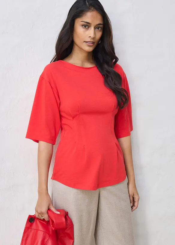 Maglia in misto cotone, bonprix