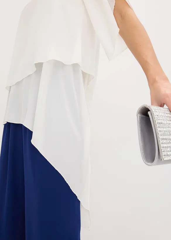 Blusa asimmetrica a pi&ugrave; veli, bonprix