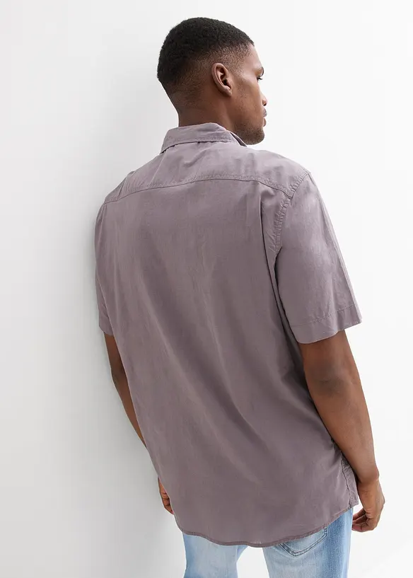 Camicia a maniche corte in puro cotone, bonprix