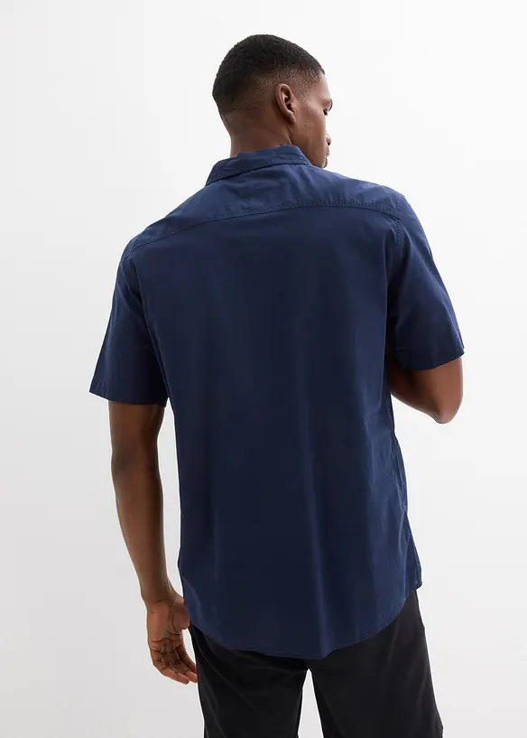 Camicia a maniche corte in puro cotone, bonprix