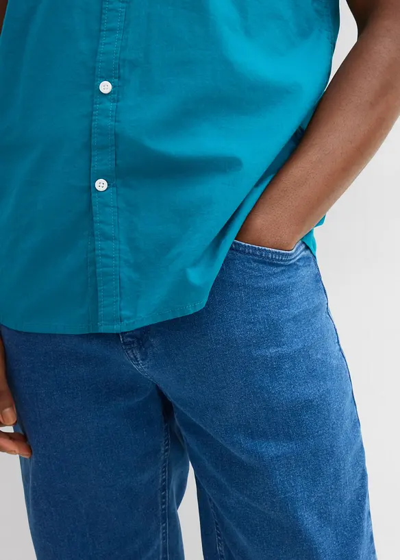 Camicia a maniche corte in puro cotone, bonprix