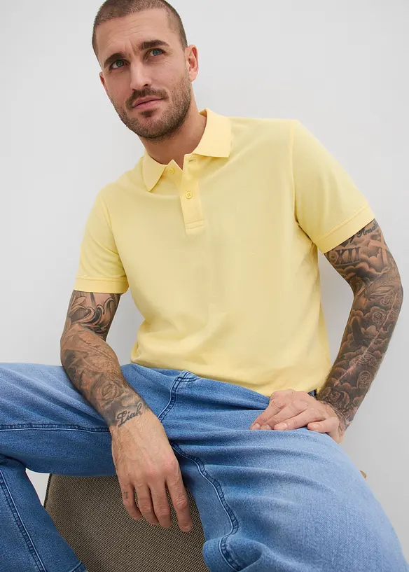 Polo in piquet di puro cotone biologico, bonprix