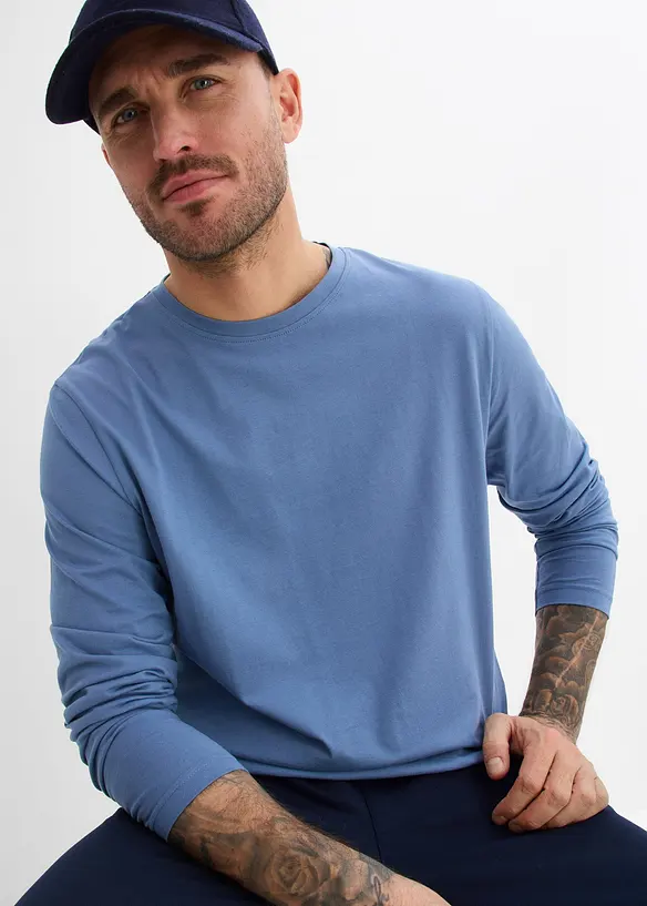 Maglia a maniche lunghe (pacco da 2), bonprix